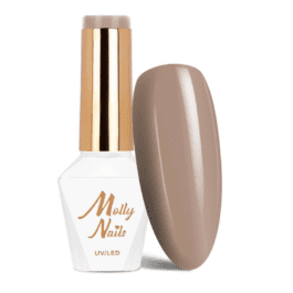 Lakier hybrydowy Molly Nails Choco Dreams Hazelnut Hema/di-Hema free 8g Nr 352