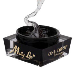 Żel budujący z tiksotropią MollyLac One Drop Tixology Ice Glass 15g