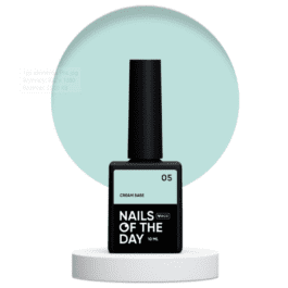 Nails Of The Day Cream base 05 – miętowa baza do wrażliwych paznokci, 10 ml