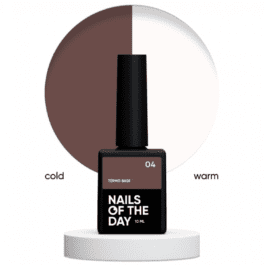 Nails Of The Day Termo base 04 – termo baza (mleczna czekolada/mleczna), 10 ml