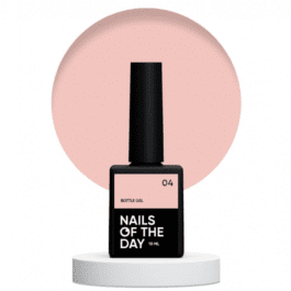 Nails Of The Day Bottle gel 04 – mleczno-beżowy żel do wzmocnienia i naprawy, 10 ml