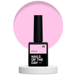 Nails Of The Day Bottle gel 08 – chlodno-różowy żel do wzmocnienia i naprawy, 10 ml