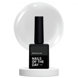 Nails Of The Day Bottle gel clear – przezroczysty żel do wzmocnienia i naprawy, 10 ml