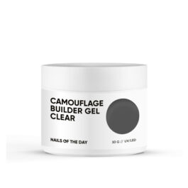 NAILSOFTHEDAY Camouflage gel clear – przezroczysty gęsty żel budujący, 30 g