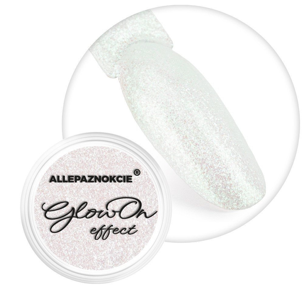 Pyłek do paznokci Allepaznokcie GlowOn Olivia 0,3 g