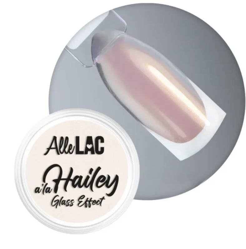 • Pyłek do paznokci AlleLac A la Hailey Glass Effect Nr 1